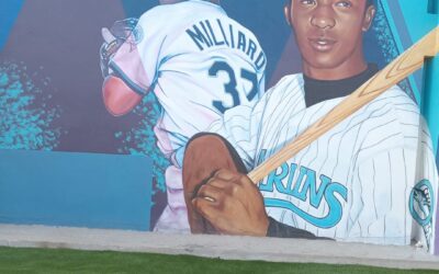 Muur met onze honkbalsterren